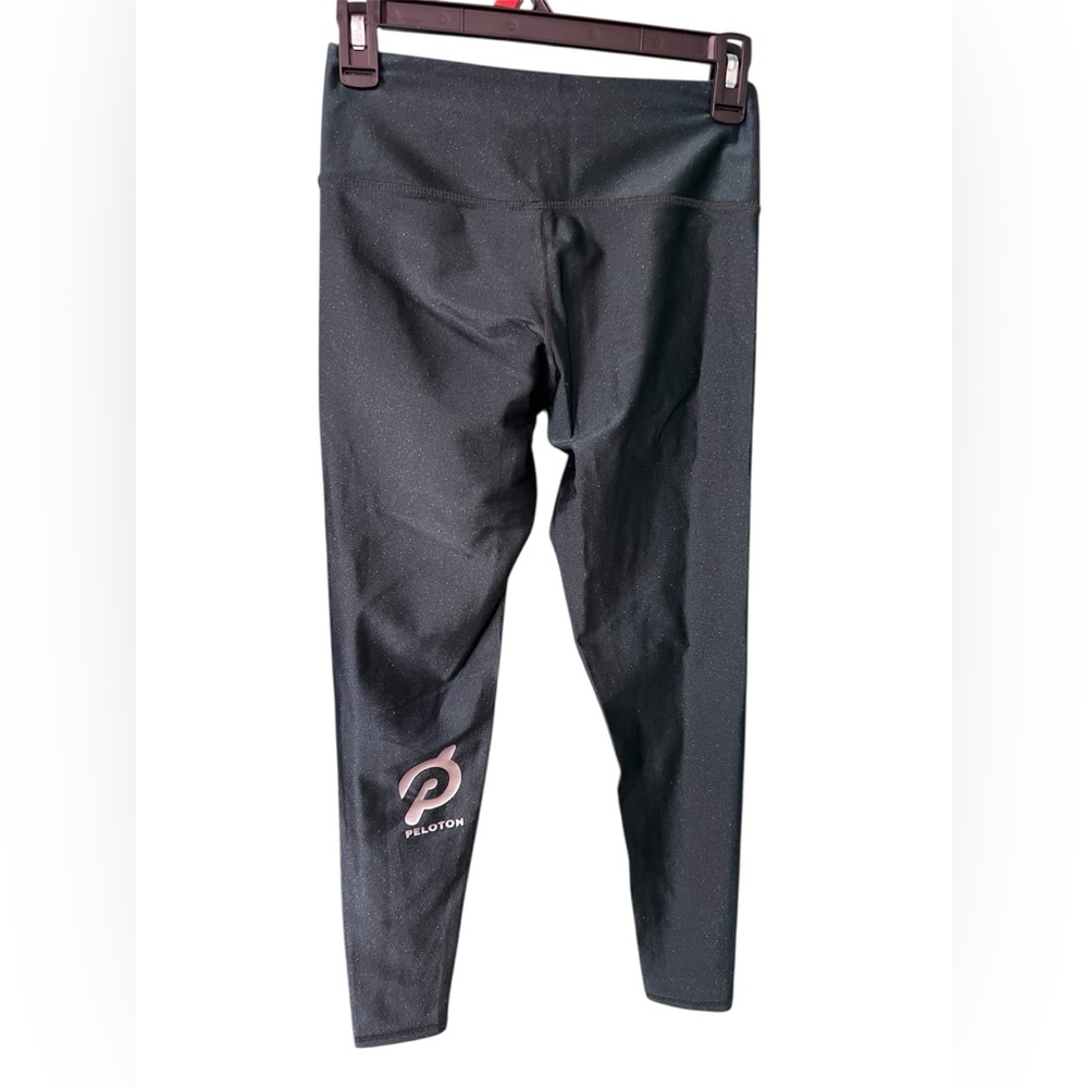 Peloton High-Waisted Leggings | Black | Size Small | Made in USA
